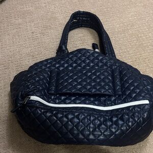 Oliver Thomas Midnight Quilted Shoulder Bag